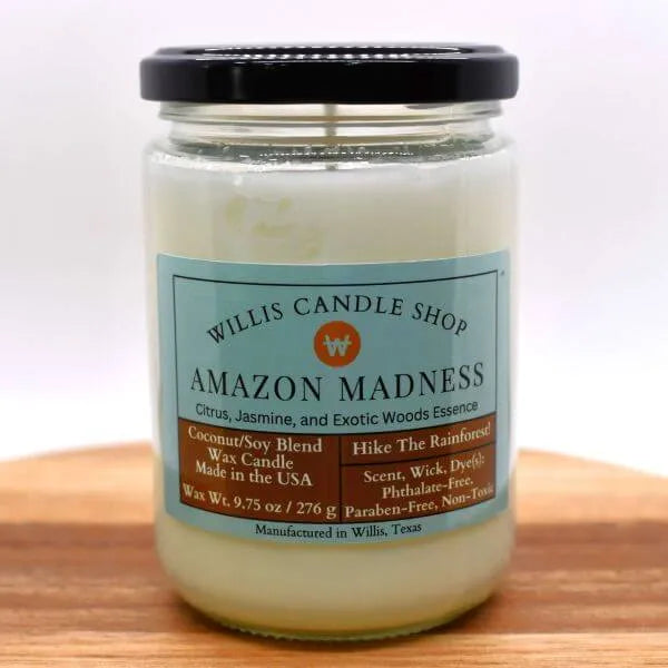 12 oz Jasmine Candle | Non-toxic Candle | Scented Candle Store