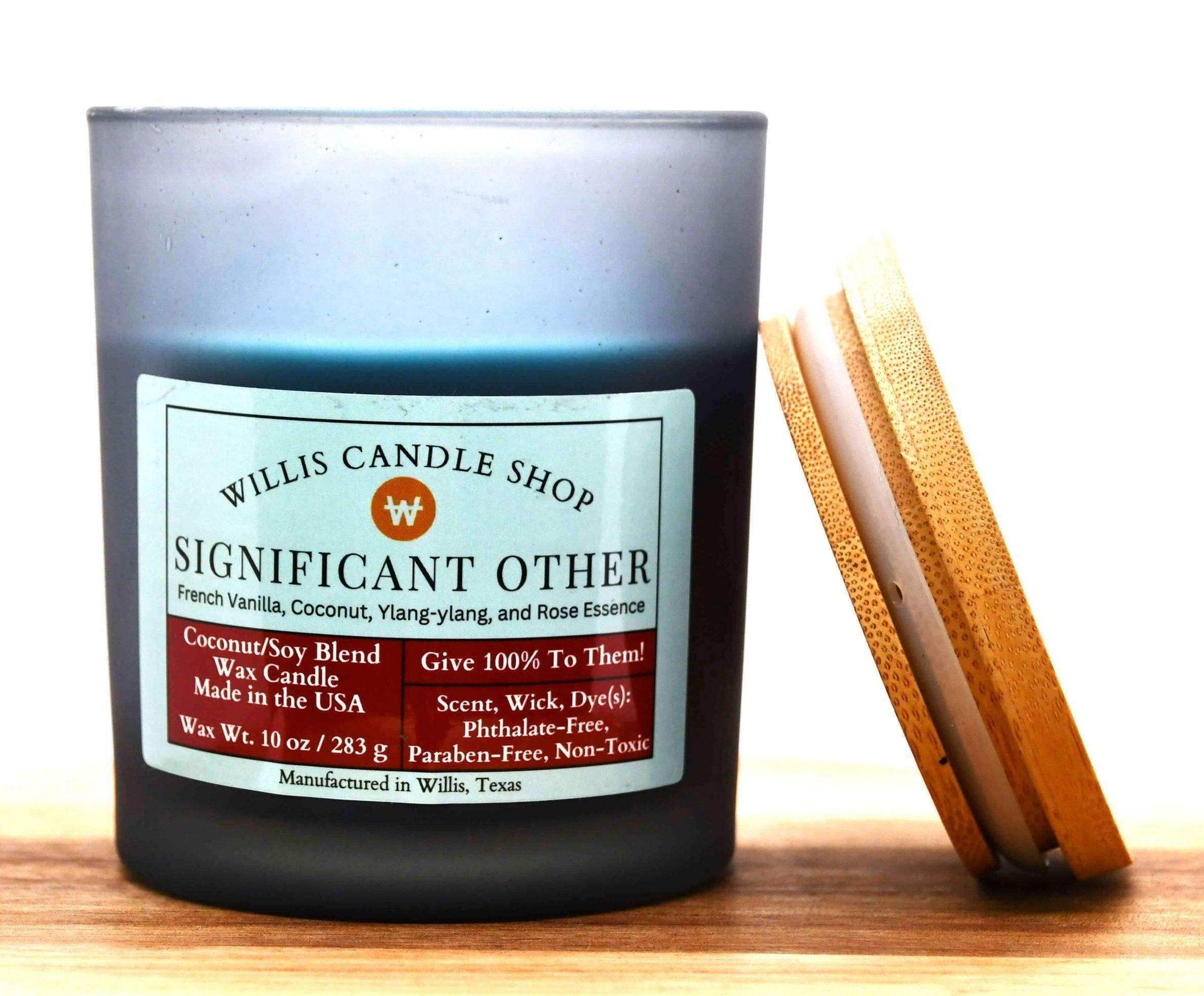 14.5 oz Frosted Candle | Luxury Candle Shop| Non-Toxic Candle