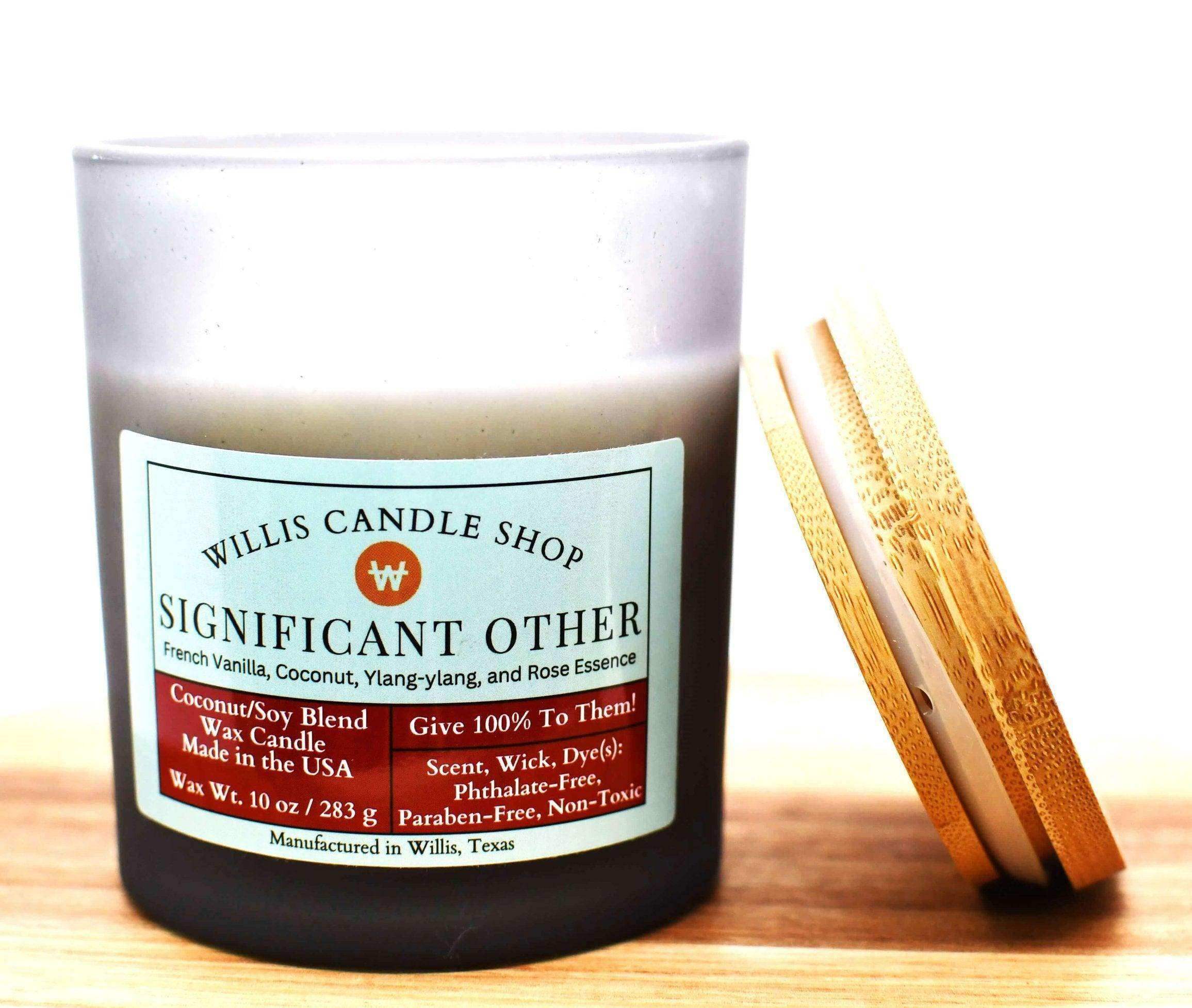 14.5 oz Frosted Candle | Luxury Candle Shop| Non-Toxic Candle