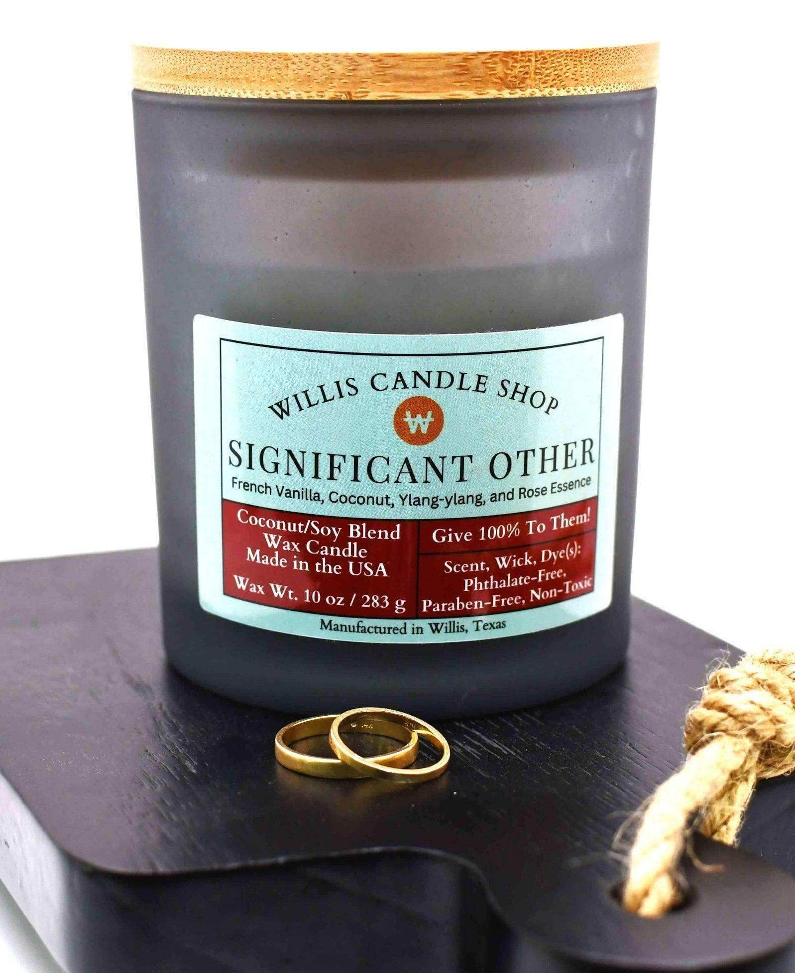 14.5 oz Frosted Candle | Luxury Candle Shop| Non-Toxic Candle